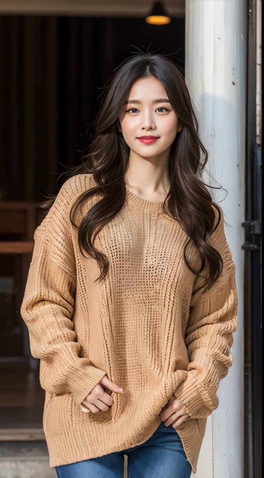 (original photo: 1.2), (photorealism: 1.4), beautiful detailed woman, very detailed eyes and face, detailed eyes, super detailed, high resolution, very detailed, best quality, inspiration, unity, 8k wallpaper, masterpiece, best quality, 1 girl, alone, autumn and winter clothes, boots, long white hair, brown hair, appearance, background blur, blur, full body gay, winters, falling snow, snowflakes, street lights , high heels, black pantyhose, beautiful facial features, photo-realistic, real, detailed depiction, beautiful, high quality, delicate, rich colors, crystal clear, super fine, exquisite makeup, panoramic, gentle, bright, Lively,