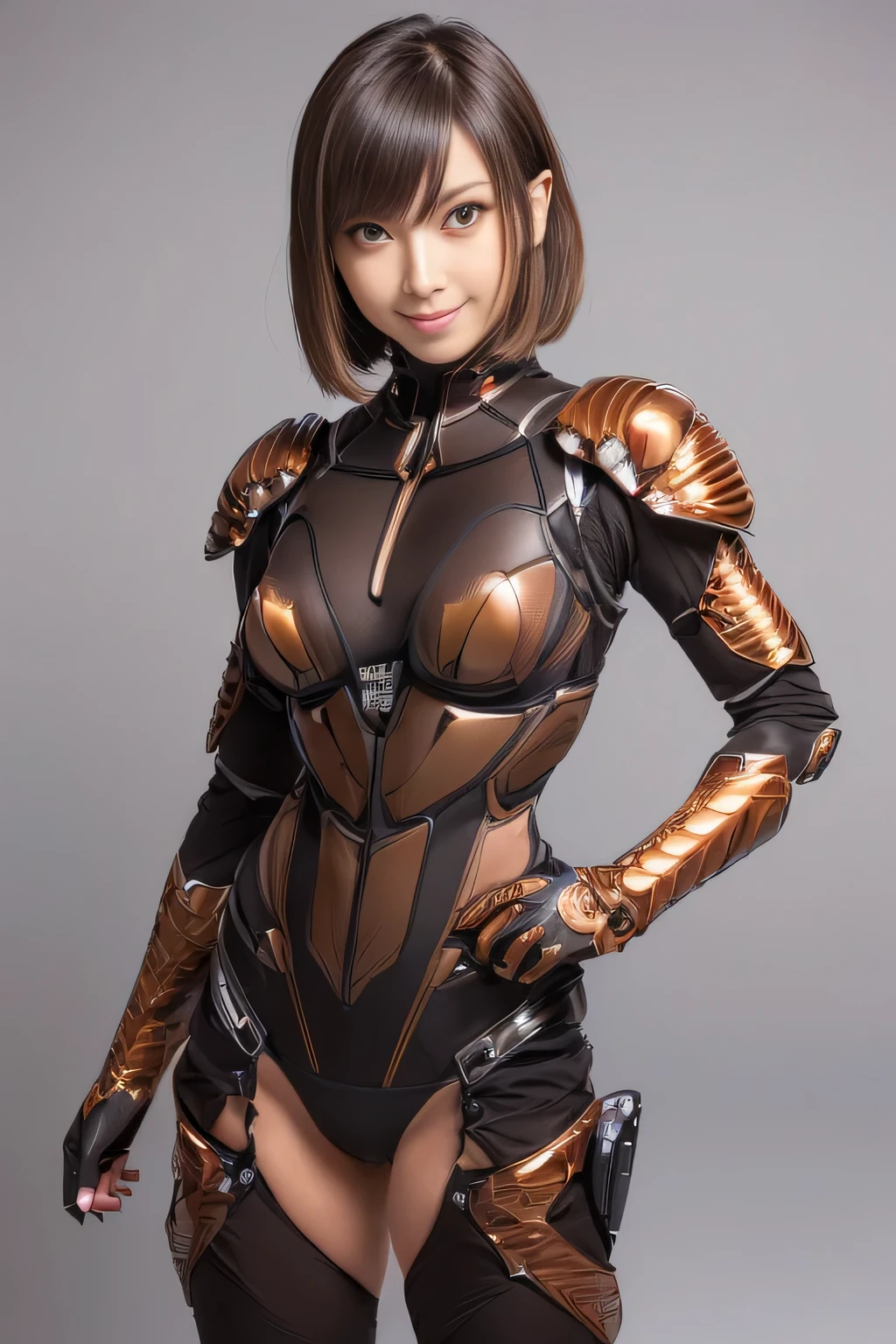 (high resolution,masterpiece,best quality,extremely detailed CG, anime, official art:1.4), realistic, photo, amazing fine details, all intricate, gloss and shiny,awesome many layers, 8k wall paper, 3d, sketch, kawaii, illustration,( solo:1.4), perfect female proportion,villainess, (fusion of dark brown cockroach and lady:1.4), (brown cockroach form lady:1.2), (brown cockroach lady:1.2), (fusion:1.2), (solo:1.4), (evil smile:1.2), muscular, abs, (cockroach brown exoskeleton bio insect suit:1.4), (cockroach brown exoskeleton bio insect armor:1.2), (brown transparency cockroach wing:1.4), (brown cockroach antennae:1.3),