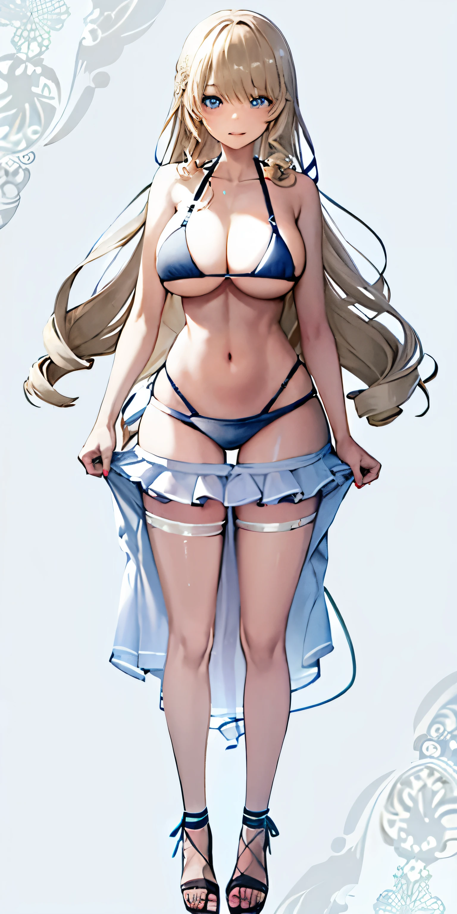 girl,Big breasts,Long hair,Bikini