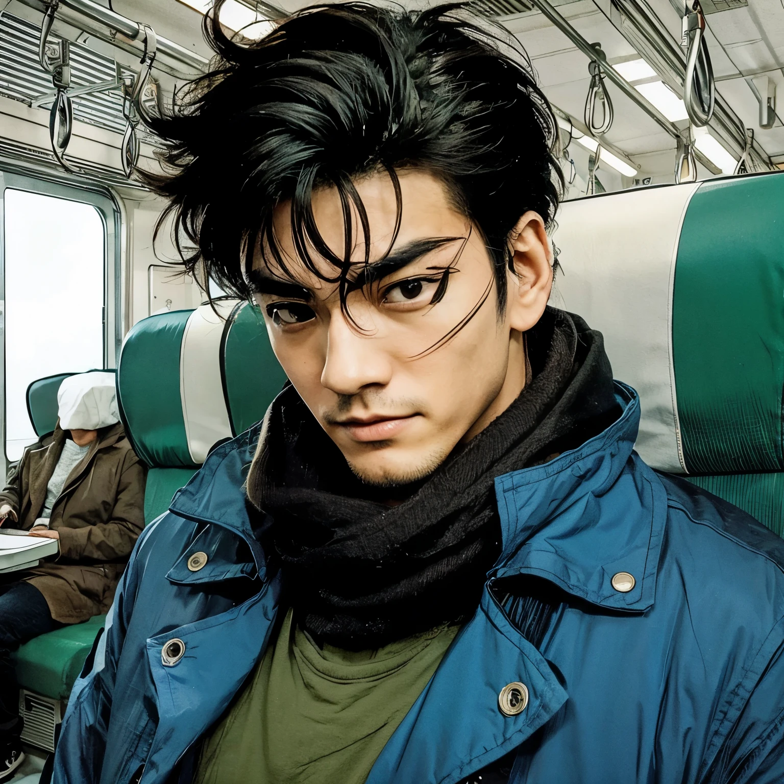 Realistic, Japanese man