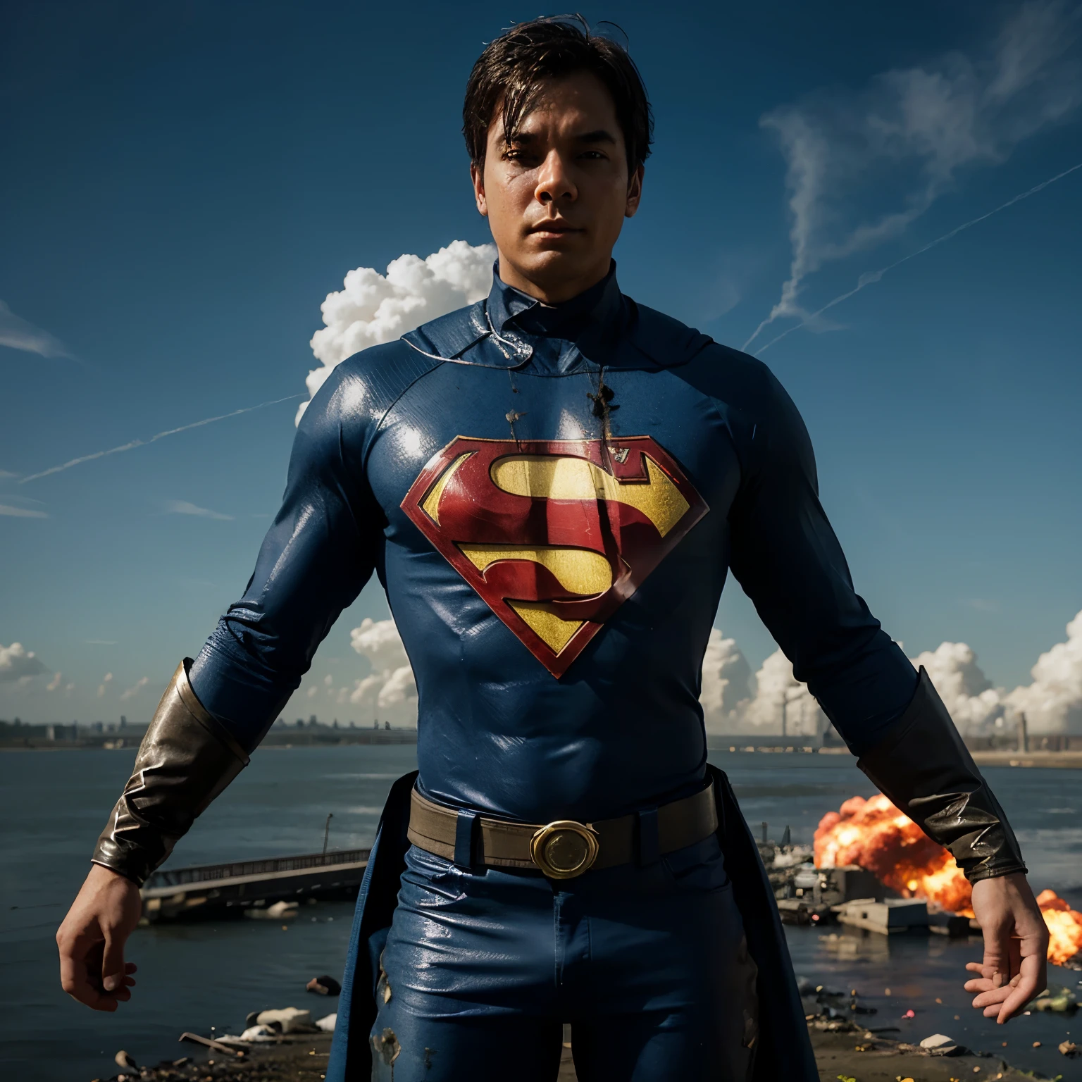 Create a super hero who controls environmental pollution