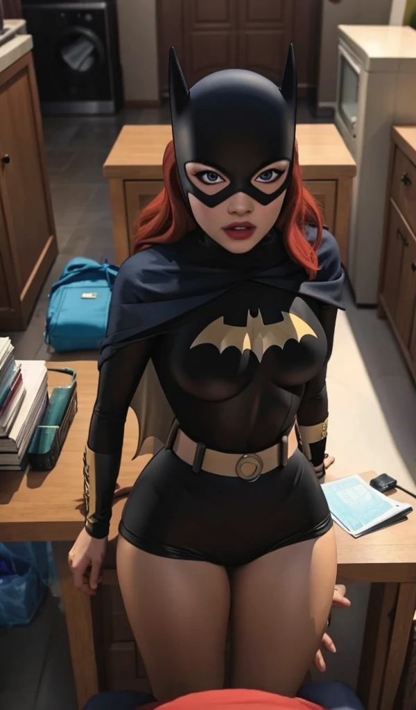 Hardcore fuck, pov doggy style, bubble booty, batgirl