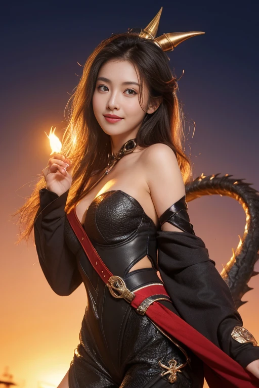 The dragon girl's swimsuit was stuck in the mud and her whole body was covered with mud