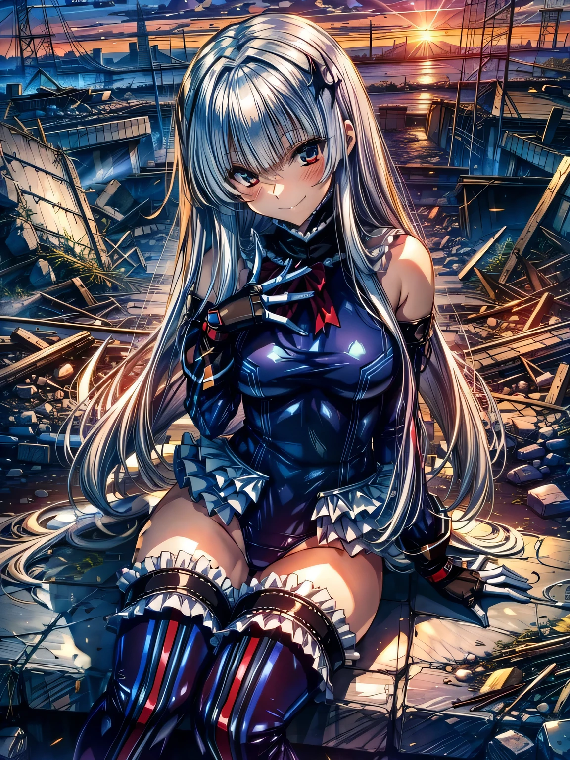 erase、blend into the background