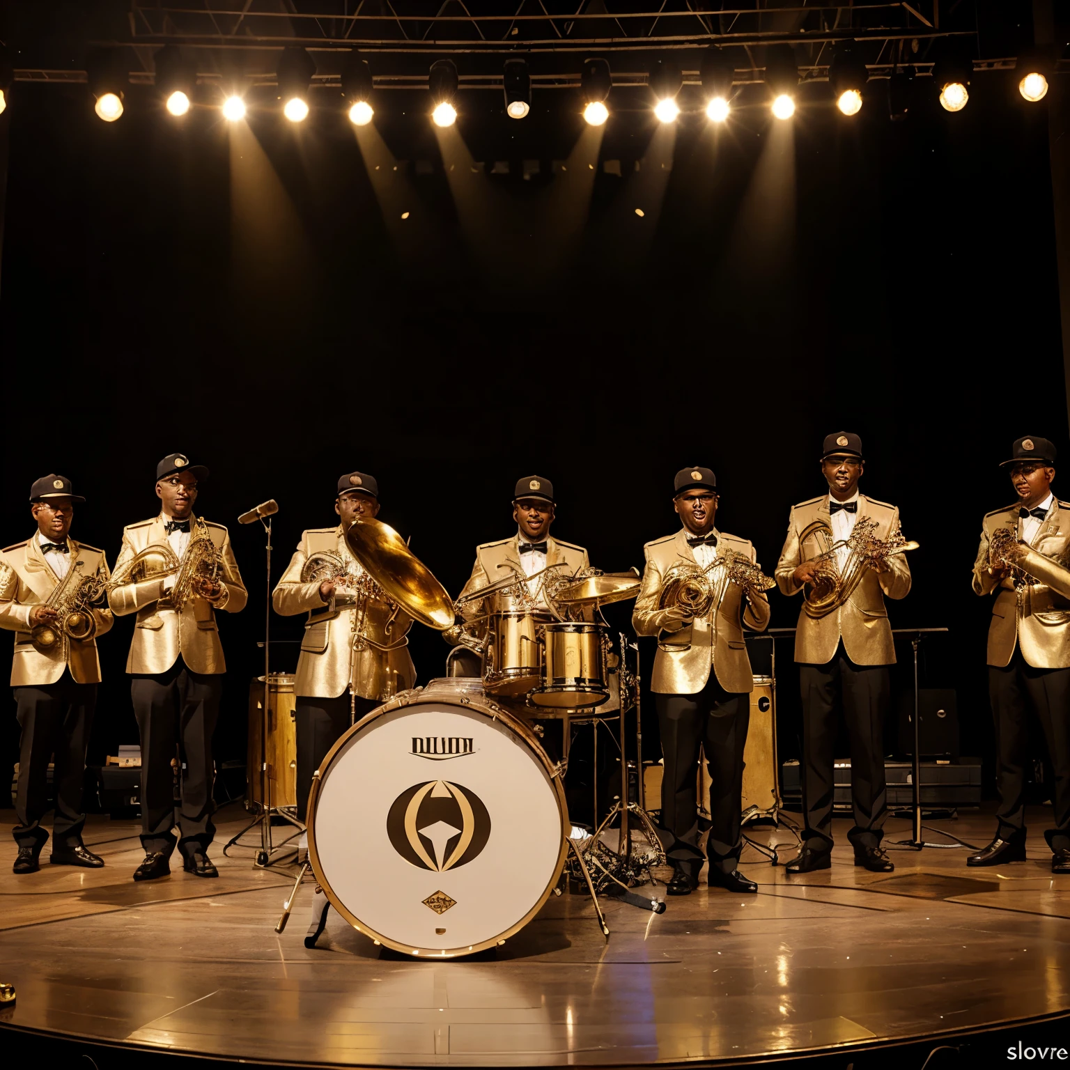 Logo de brass band 