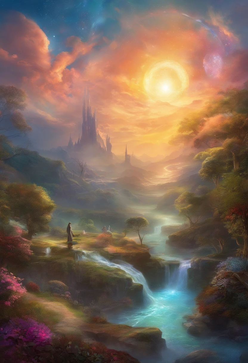 Create an image that shows 5 ways astrology can help predict your future health。. Imagine a planetary scene, Human organs, Using astrological symbols、Explains how astrology influences the health of all living things。The universe is depicted in a glass bottle。Popular HD Digital Art Oil Painting Digital Art on Art Station in 4K by Greg Rutkowski and Thomas Kinkade