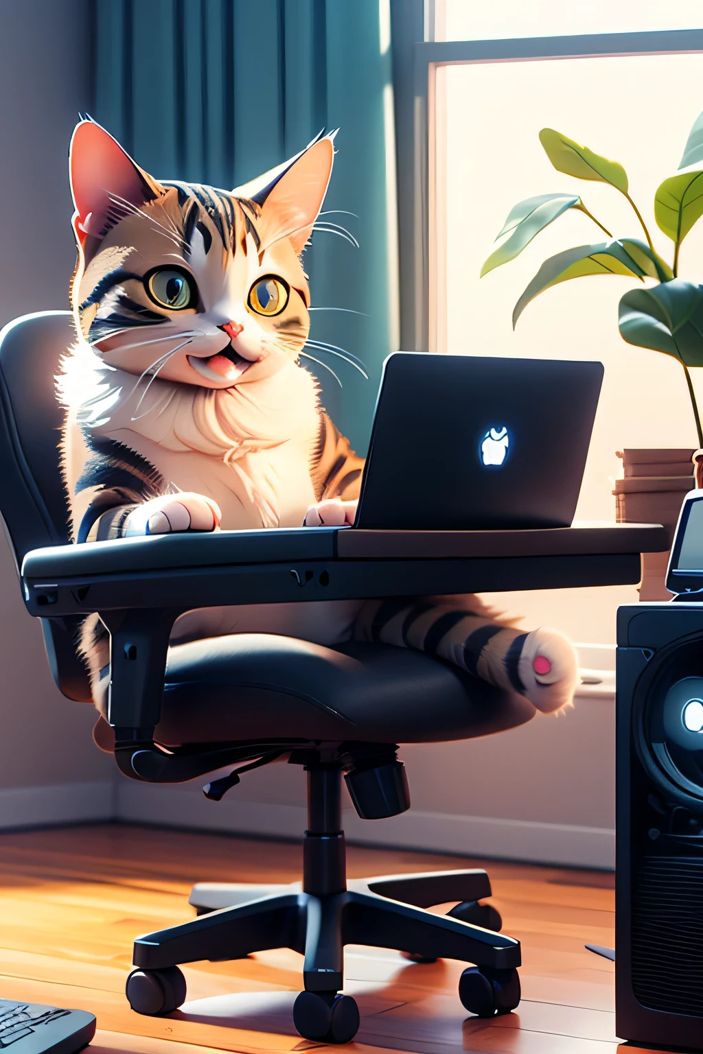 cat programmers,computer,funny,computers,it company,cute cats, anime cats,cats working, cat work, cat it, cat programmer