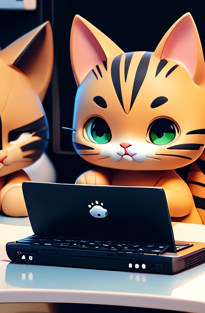 cat programmers,computer,funny,it company,cute cats,cats working, cat work, cat it, cat programmer