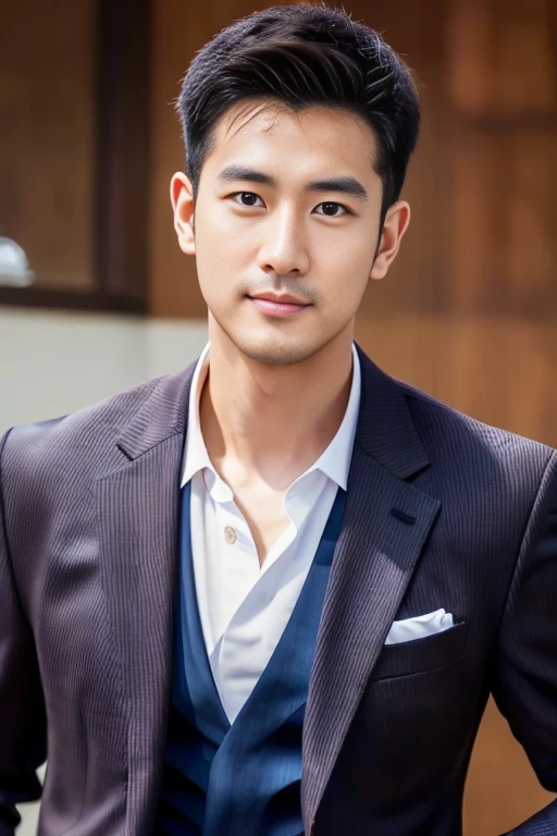 36-year-old fresh and handsome new employee、 (Super handsome guy in S-class suit)、 Japanese 36-year-old man、 merchant、 ultra luxury suit、 striped suit、 office、 Stand up in a suitSYoung handsome man、 Full body image、 (CG Unity 8K high-detail photos)、 (Very detailedSHandsome guy in class)、 (Photo real)、 ((Top quality))、 Ultra Detailed、 (masterpiece)、 Ultra-high quality、 High、 Viewer、 gentleman、 very beautiful hair、 bright photos、 As handsome as a model、 As handsome as an idol、 luxury watch,