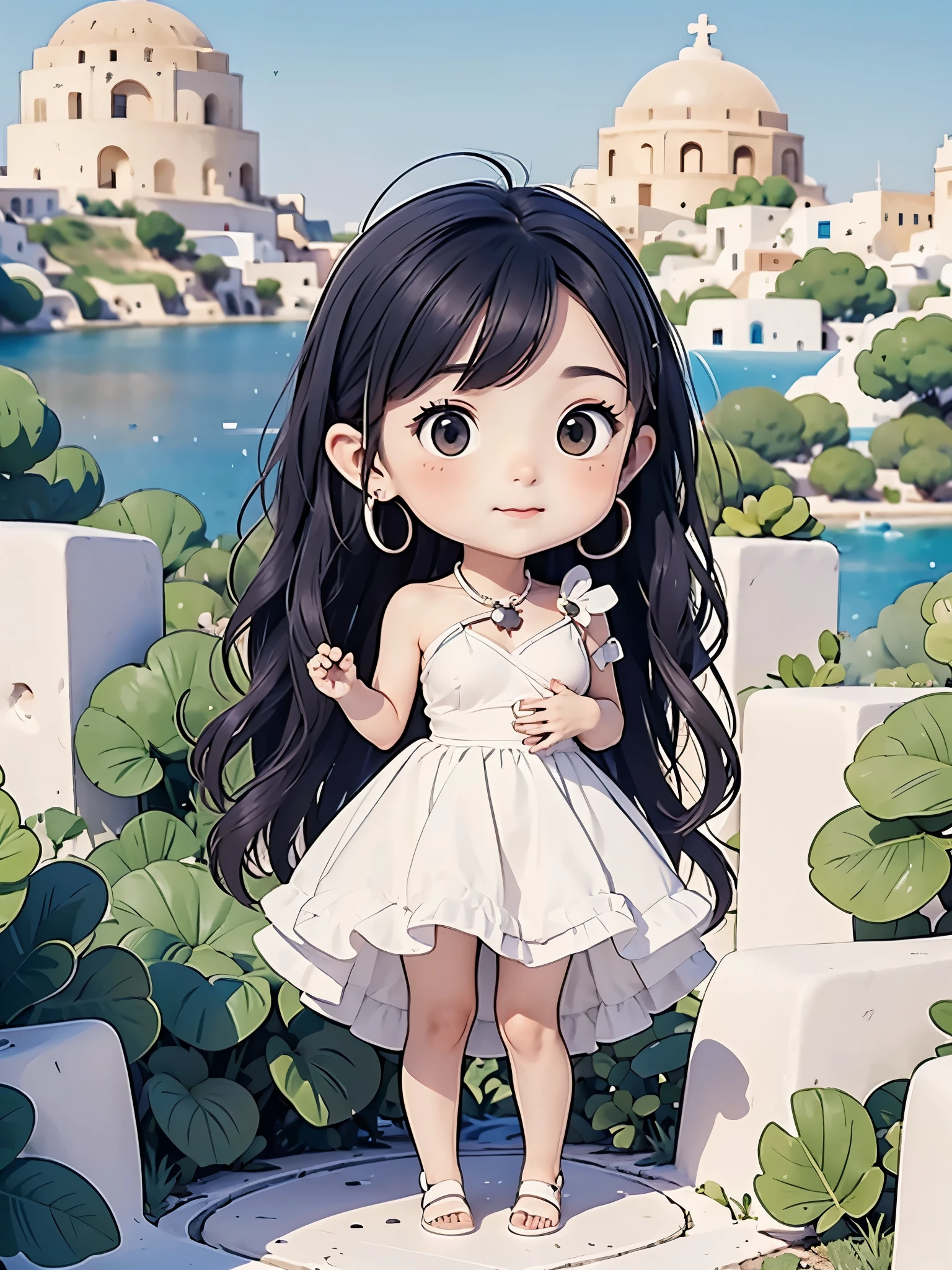 (((masterpiece: 1.4, highest quality: 1.4, 8K, ultra high resolution, photorealism, physically based rendering))), sharp focus, full body portrait, full body photo, flat lighting, super beautiful sexy woman , very beautiful Greek woman, perfect body:1,1, 24 years old, alone, beautiful big eyes, thin eyebrows, emphasize, very hot (((Completely naked:1,3, hair behind the ears, bangs))), ( A strong wind blew her hair:1.4), Highly detailed face and skin texture, fine and beautiful: 1.4, ((Completely naked: 1.5, remove shoulder: 1.5)), (( huge breasts: 1.6)), ((show your chest: 1.6)), ((show your chest: 1.6)), ((show your pussy: 1.6)), small areola, thin waist , (dress lift: 1.6), (beautiful detailed pussy exposed,: 1.4), full body photo, (slim), no makeup, clear facial features, looking at the audience, (smile: 1.4, open the mouth: 1.1), (please lift your feet: 1.2, sitting, she moves forward: 1.3, spread your legs, camel toe), (Front view), (sunset), (amazing sky: 1 ,2), (Santorini: Greek pearls, this island is famous for its stunning white architecture, known for its colorful dome and spectacular sunsets: 1.3), ((( delicate and perfect hands: 1.3 )))