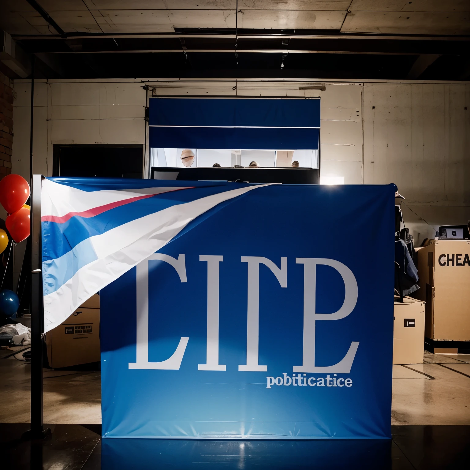 creates an image of a political party 