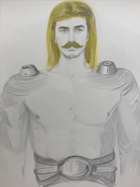 Homem branco, com bigode, 40 anos