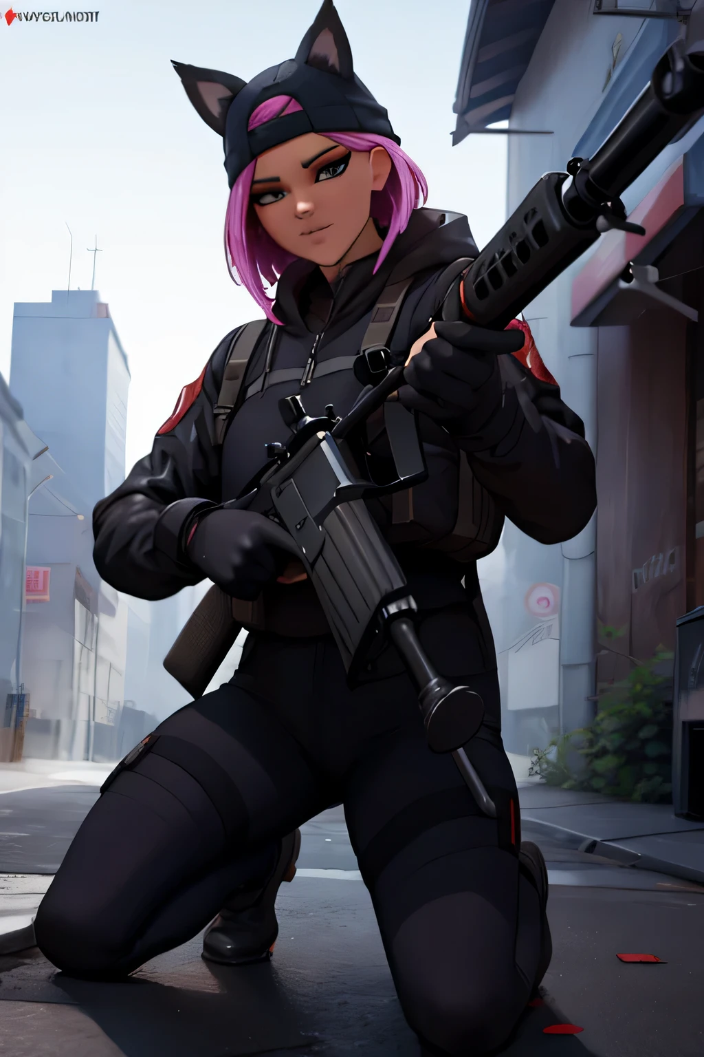 Lynx sniper rifle neón