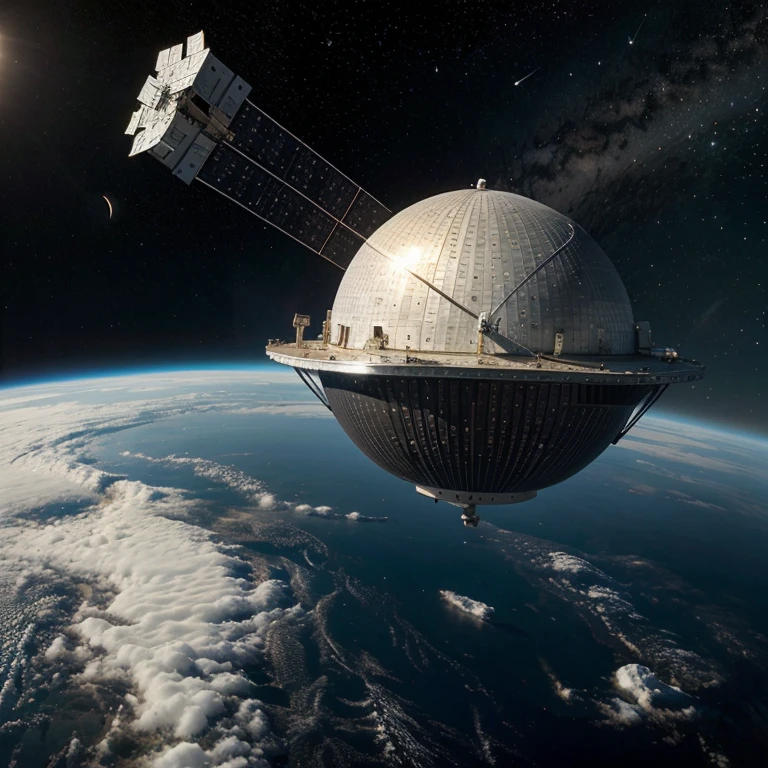 Satellite 100 years from now