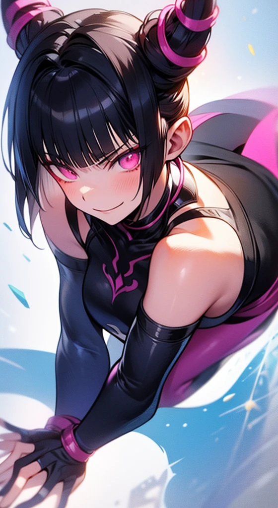 Juri Han, street fighter(master part, best quality, ultra-detalhado, Melhor sombra), (Antecedentes detalhados, Olhando para o Viewer, Serious, irritado), Rosto detalhado, (best ilumination), ((Cinematic light)), colorido, hiper detalhe, dramatic light, detalhes intrincados,yandere,olhar penetrante, olhar
