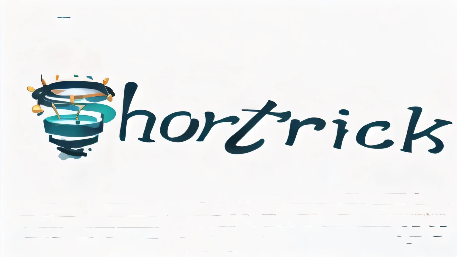 a close up of a light bulb with the word short trick written on it, cartoonish and simplistic, shortsword, short height, shorting, istockphoto, simple logo, logo art, best on adobe stock, short cartoon strip, short face, logo, logo, photostock, short person, minimalist logo without text, istock, business logo
