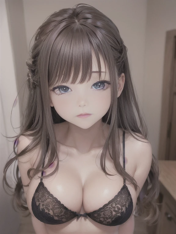 nsfw small breasts　A female college student、Giving a titjob to an old man