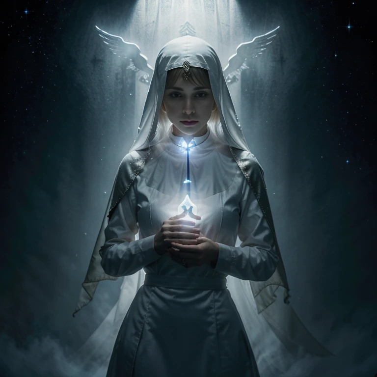 A Ghost, the Priestess of the Silver Star