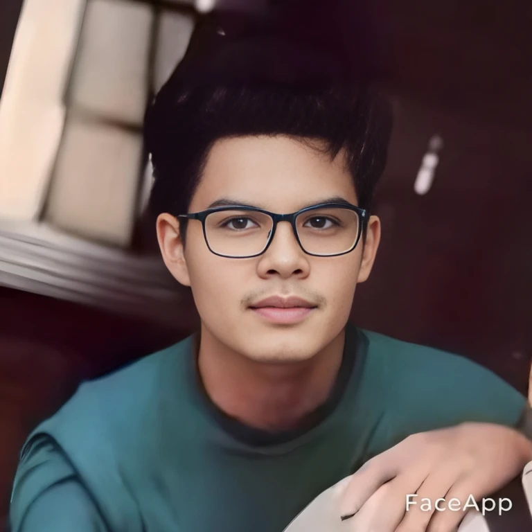 There was a man wearing glasses sitting at a table with a plate of food., digital art!!, [ digital art ]!!, with a precise face, Official fan art, Inspired by Robbie Trevino, Inspired by Jorge Jacinto, Inspired by Adam Dario Kiel, Portrait, realistic!!!!!!! art style, digital art. @Mario Mania Friends, art styleสมจริง