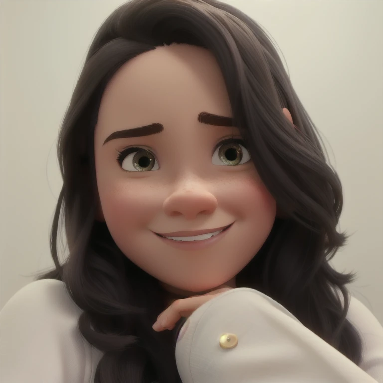 uma mulher estilo disney pixar, alta qualidade melhor qualidade