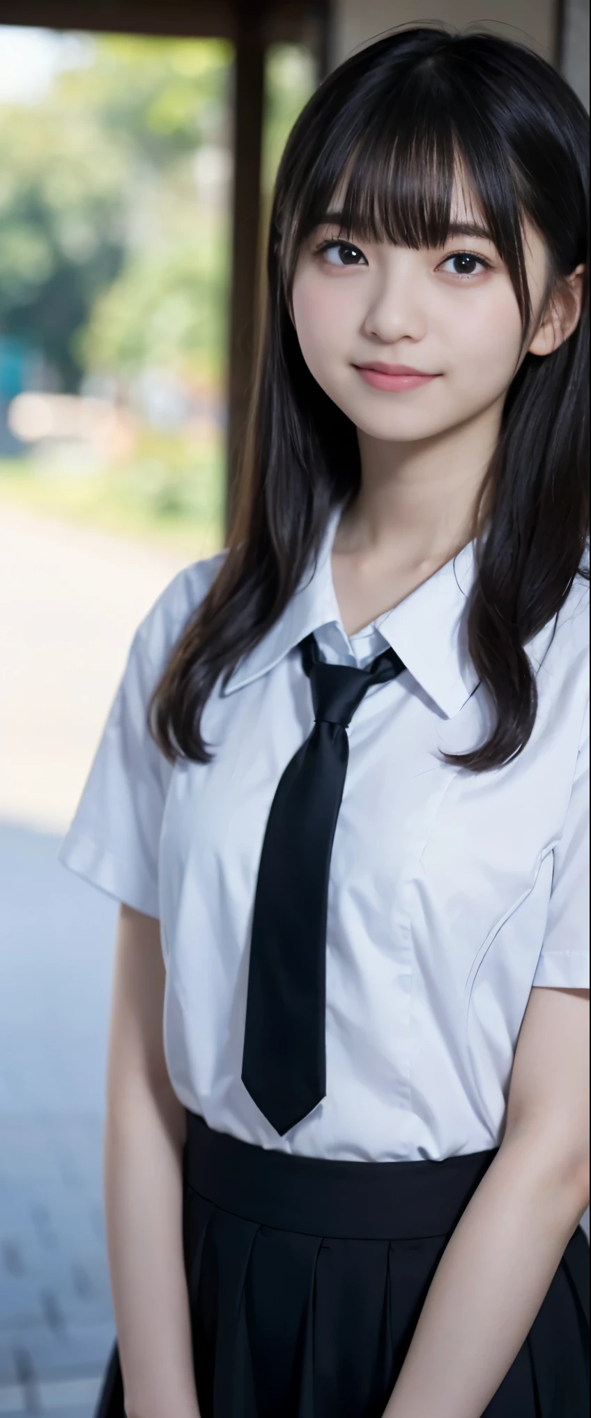 (masterpiece, highest quality:1.2), 8k, 12 year old girl, 85mm,Official AR RAW Photos, スーパースリムなスレンダーbeautiful girl, Pull up your skirt、Half Bodyフルヌード、Short sleeve white shirt、Showing off your breasts、beautiful medium-sized breasts、Show me your ears、Girl photoshoot, Cute face, close, Half Body, It was a race, Gardenia, beautiful girl, , Slim thighs, , Station platform、 Looking at the audience, No makeup, (Big smile), Film Grain, chromatic aberration, Sharp focus, Face Light, Bright lighting, 10 generations, Detailed face, Background Blur, (Dark red tie:1.1)、((((((Pull up your skirtた12歳の少女))))))、((((((12 year old high school girl)))))、Tight waist、Embarrassing pose、Shy and nervous girl、 Sad face