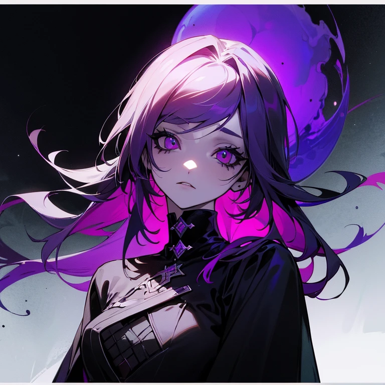 Hard Gothic escuro Makeup、minha sanidade、deep night sky、Horror、sombra preta escura、chorar、TRISTE、Bom brilho da pele、Gothic, alien girl, Alien