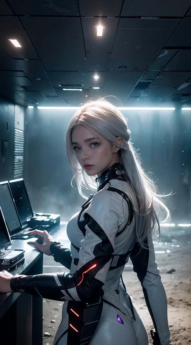 ((melhor qualidade)), ((obra de arte)), (detalhado:1.4), 3D, uma imagem de uma linda mulher cyberpunk,HDR (High-range dynamics),Rastreamento de raio,NVIDIA RTX,Super-resolution,Irreal 5,underground dispersal,PBR Texturing,Post-processing,Anisotropic filtering,Profundidade de campo,maximum clarity and sharpness,Texturas multicamadas,Albedo e mapas especulares,surface shading,Accurate simulation of light-material interaction,perfect proportions,octane rendering,two tone lighting,Grande abertura,ISO baixo,white balance,rule of thirds,8K CRU,