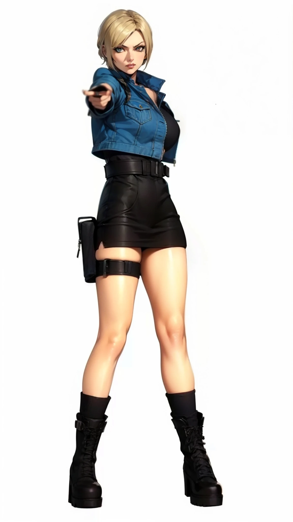  Aya Brea from the Parasite Eve
