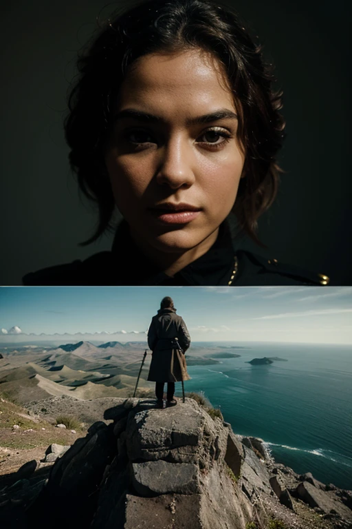 Create an image that reflects the dominance of people over territories