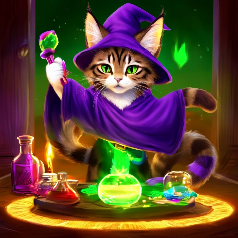 cute kitty, cat, wizard, cat wizard, wizard cap, wizard hat, wizard cloak, cat with wand, wizard wand, cat with potion, potion belt, cat icon, cat maine coon, cat breed, cat breed maine coon, small kitty, cute, wizard, cat wizard, wizard hat, wizard cloak, green magic, green light remix, green power, green lights focus, green shading, green flame, cat with wand, wizard wand, cat with potion, potion belt, cat maine coon, cat breed, cat breed maine coon, male character, male kitty, male face,