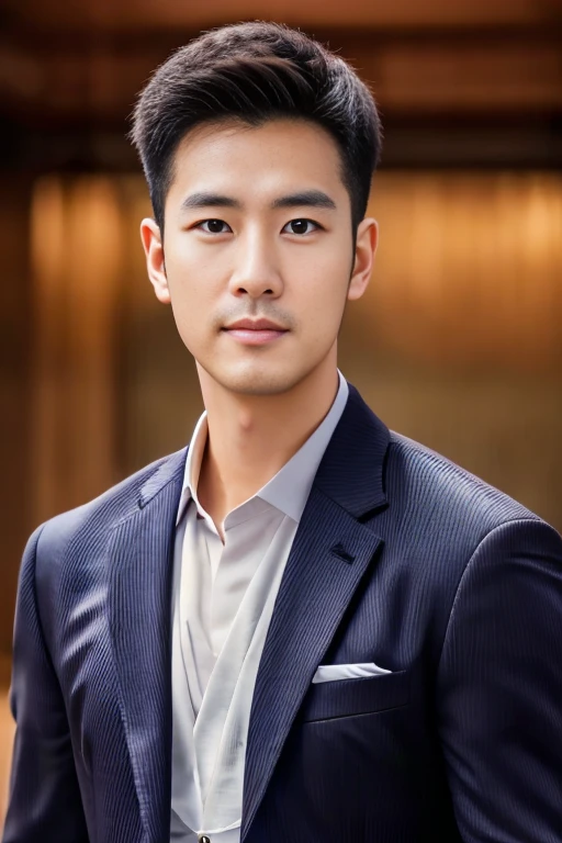 36-year-old fresh and handsome new employee、 (Super handsome guy in S-class suit)、 Japanese 36-year-old man、 merchant、 ultra luxury suit、 striped suit、 office、 Stand up in a suitSYoung handsome man、 Full body image、 (CG Unity 8K high-detail photos)、 (Very detailedSHandsome guy in class)、 (Photo real)、 ((Top quality))、 Ultra Detailed、 (masterpiece)、 Ultra-high quality、 High、 Viewer、 gentleman、 very beautiful hair、 bright photos、 As handsome as a model、 As handsome as an idol、 luxury watch,