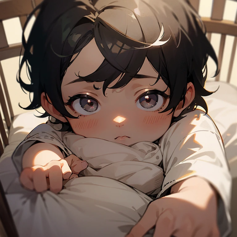 ((a baby)) crying in the room