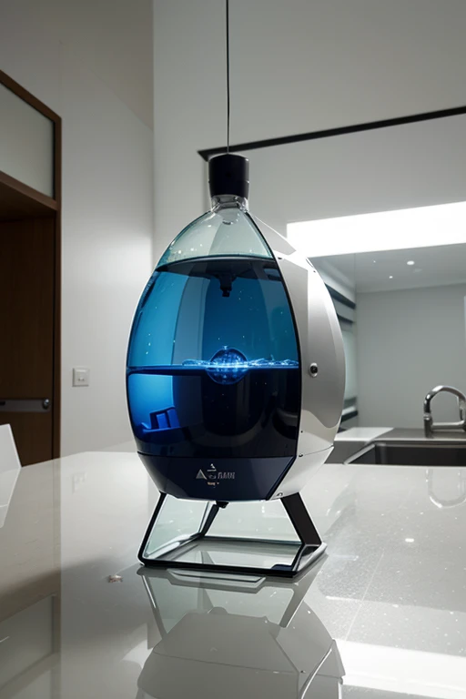 Glass cleaning robot, aestetic, minimalist, small, design, 