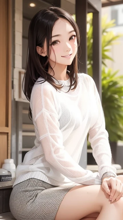 girl, Sweat, vapor, Medium Chest, shy, Beautiful Hands, A light smile, Looking at the audience, Randomly change the color of the outfit