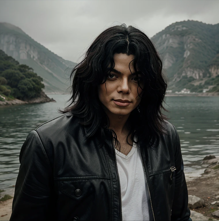 Michael Joseph Jackson en una Isla con Niebla