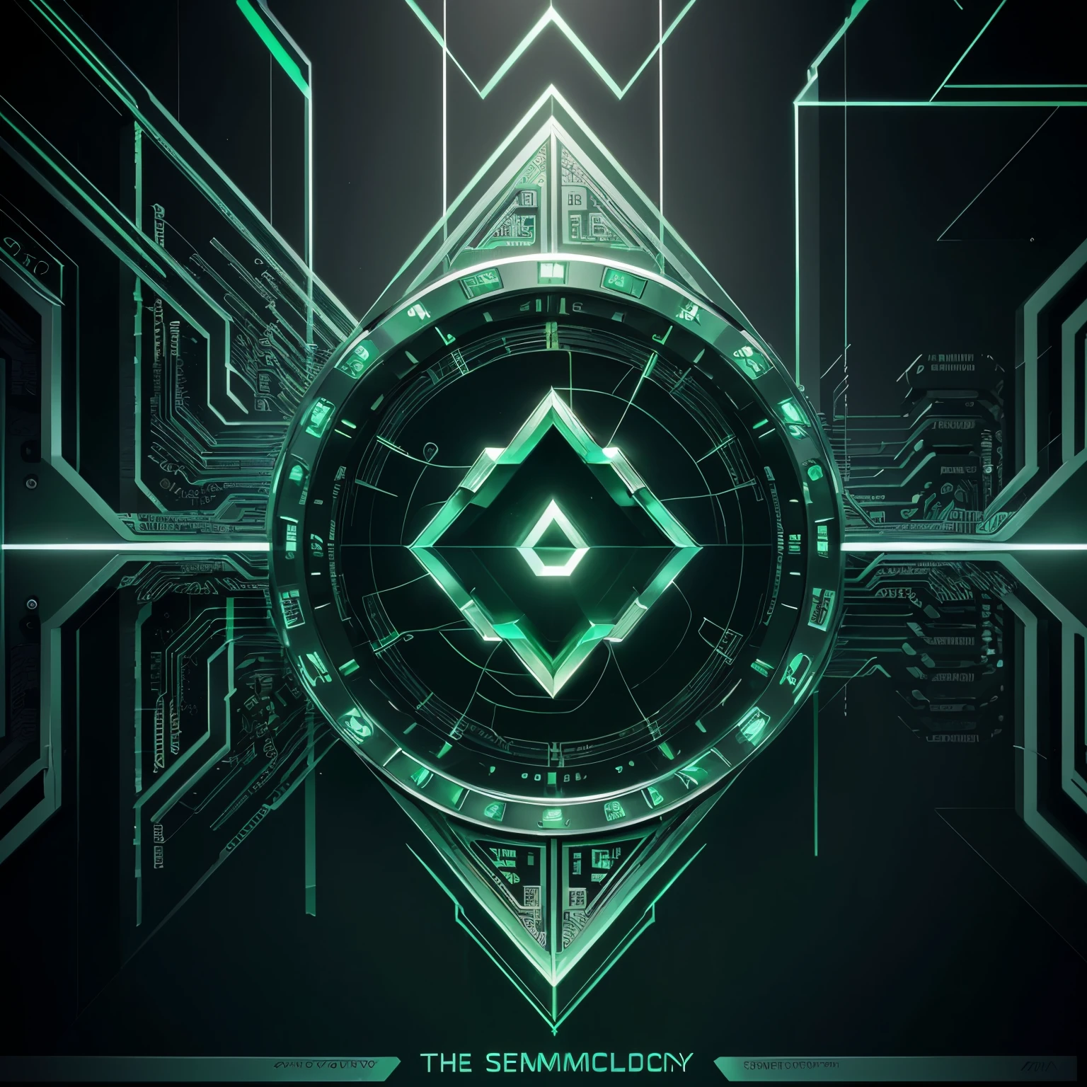 NFT Model 2 - "Emerald Circuit Symphony"
Description: This digital artwork combines elements of technology with a modern and elegant aesthetic. Representing an electronic circuit in shades of white and emerald green, this NFT conveys the complexity and beauty of blockchain technology. Discreet Bitcoin symbols are incorporated into the design, adding a touch of exclusivity for crypto art enthusiasts.