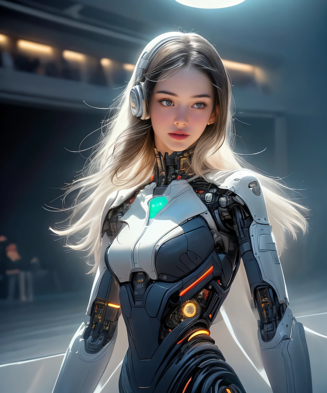 (highest quality,4K,8k,High resolution,masterpiece:1.2),Very detailed,(Realistic,photoRealistic,photo-Realistic:1.37),(Best Selling Sex Android for Women:1.2),(nice, Perfect Iris, perfect lips, Perfect Teeth),(Perfect Skin, Soft front light, Shine, High resolution),(Calm colors)AI-equipped autonomous female android々An exhibition showing sex positions, Adorned with a beautiful face and captivating mannerisms. Android Eyes, lips, The face is exquisitely painted, creating a mesmerizingly Realistic appearance. The exhibition is a masterpiece of modern art, Combining the media of sculpture and technology、Blurring the lines between humans and machines. The androids' bodies are crafted with ultra-Realistic materials, utilizing physically-based rendering techniques to achieve a photoRealistic effect. The lighting is carefully designed to highlight the android's features., Studio lighting creates a captivating atmosphere. The colors represent a vibrant and attractive palette., Enhance the appeal of the exhibition. この展覧会はHigh resolutionの映像を誇っている, such as 4K and 8k displays, Visitors can immerse themselves in the exquisite details of the android's body and facial expressions.. Elements such as bokeh further enhance the scene., Creates a dreamy and fantastical atmosphere. The exhibition combines elements of photography and conceptual art., It created an innovative and provocative art form.. (Browsing Caution:1.5), Her breasts, Stomach, The genitals are covered with artificial skin.. Sex androids are beautiful, They were so detailed that they were indistinguishable from real people.、Sexually attractive face (There's a Swedish girl, Russian girls, And the type of Japanese girls:1.8). Their eyes are blue.