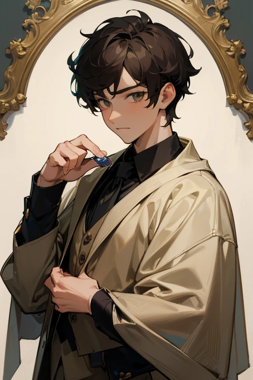 highly detailed, best quality, masterpiece, super quality of a very handsome young boy 7