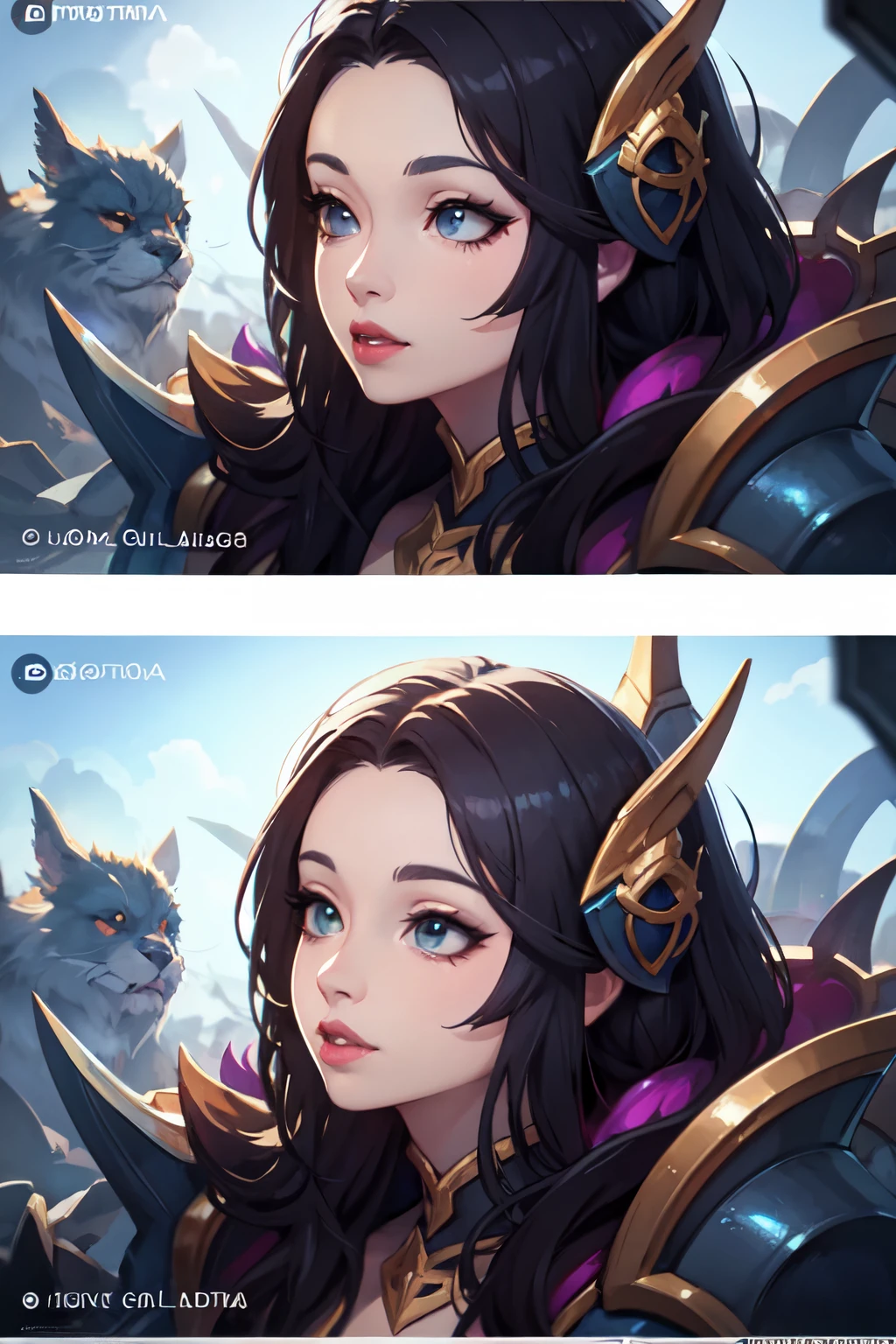 Imagen animada de la foto de perfil del creador de contenido para youtube de League of legends wild rift Colmillo. estilo caricatura, animada, buena calidad 