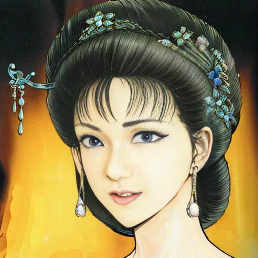 SFW,mature female,{full_nude},{full_body},big nipple,Pubic hair of the same color as the hair,red cheek, crying, open mouth,skinny,chinese traditional style bed,{best quality}, {very aesthetic}, {ultra-detailed}, {best illustration},masturbation