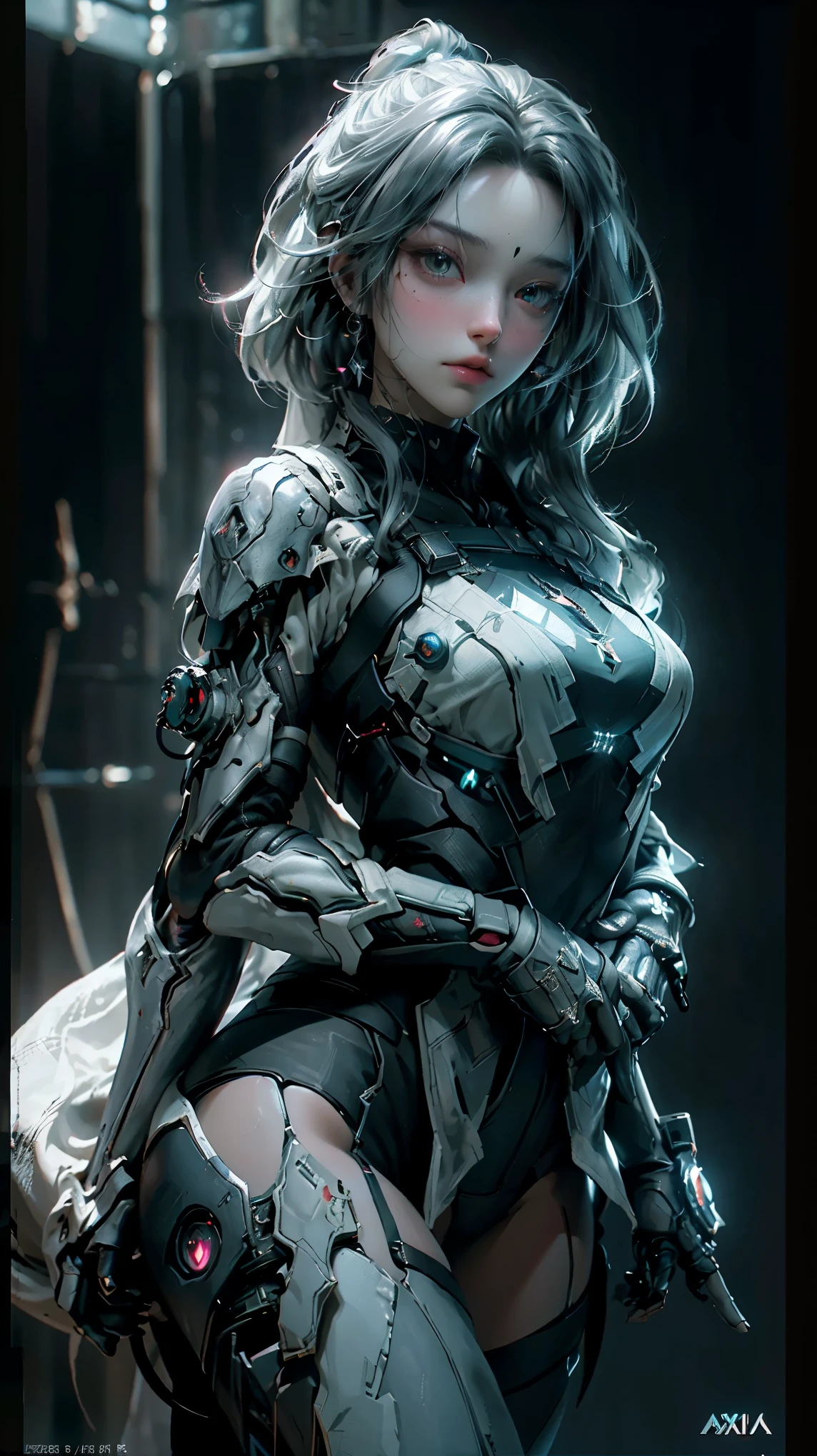 [Detailed illustrations, art based on extremely ideal anatomy, very detailed and detailed drawings, slow and delicate lines, realistic texture expression],((Color tressed main lines)),(Artwork with outstanding craftsmanship),(Briefing room background),[(HENTAI) ANIME Girl Chinese Beauty Cyborg  (short hair)] SKINNY ((功夫)) ( Mechanical Thigh (Engine Built-in: 0.4)),[Red Tight Dress] ((Panda: 0.6) (Translucent Rubber Inner)),((Silver Coating:0.5)),(Science Fiction Mechanical Bioengineering),((Fine and Beautiful Skin Expression (Transparency))),((Clear Gaze)),((Perfect Eye Details (Beautifully Drawn Eyes)))),( Beautiful perfect face (realistic face details)),((Beautiful hair details)),(Perfectly proportioned proportions)),(Design built to a high level,((Advanced structural understanding of materials)),Ideal color coordination),((Artistic decoration)) ((Dense details)),((Detail,High definition)),[(Ultra-precision detail),(((Multilayer texture)), HighQuality,High Resolution],((Accurate simulation of light-material interaction, understanding of air flow, mechanically correct representation)),(((Visual art with a sense of narrative)).