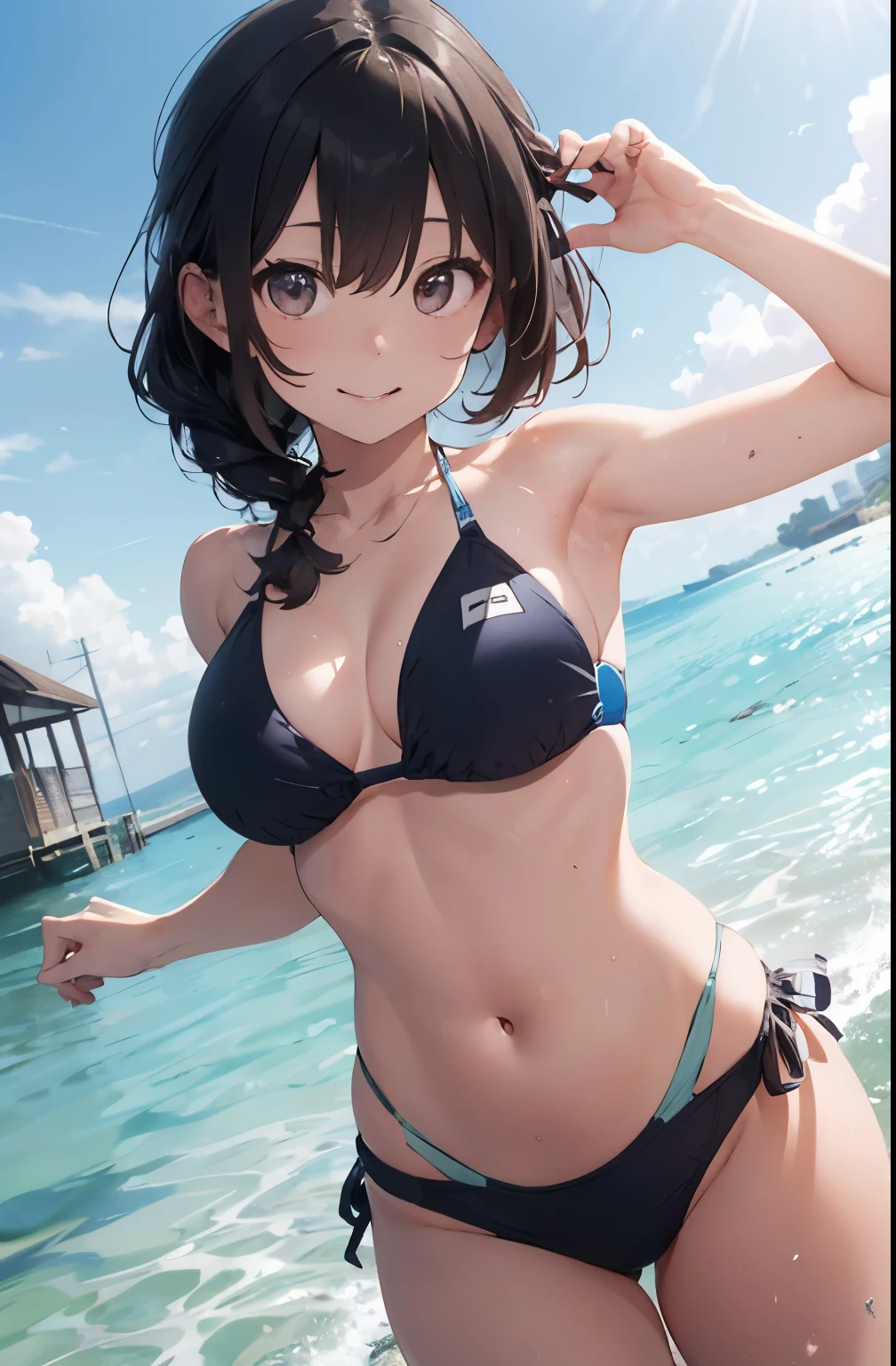 High resolution、
One beautiful young woman、
(Masterpiece 1.5),super high quality, Super detailed,Perfect drawing,NFSW、Beautiful woman、Beautiful shiny skin、A kind smile、Beautiful black hair、Braid、(((beautiful swimwear)))、(((luxury swimwear)))、。.。.。.3D、16k illustrations、((Clear Face))、High Resolution、Nice background、Beautiful background、Spotlight、Vibrant colors、(((Detail view)))、Perfect beautiful girl、(((Perfect photo)))Wakame seaweed、Wakame seaweed、Wakame seaweed、Wakame seaweed、Wakame seaweed、Wakame seaweed、Wakame seaweed、