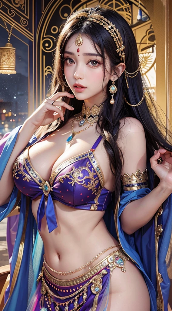 Une femme en sari posant pour une photo, Indian, traditional beauty, Indien, beautiful girl, red Ornate Cosplay, en tailleur, Super mannequin indien, Belle jeune fille, femme magnifique, Asie du Sud-Est avec Long, Indien provocateur, magnifique belle femme, Tenue complexe, Hindu aesthetics, belle fille asiatique, Extremely detailed shot of the girl, jaw dropping beauty, Big breasts deep neckline sexy navel