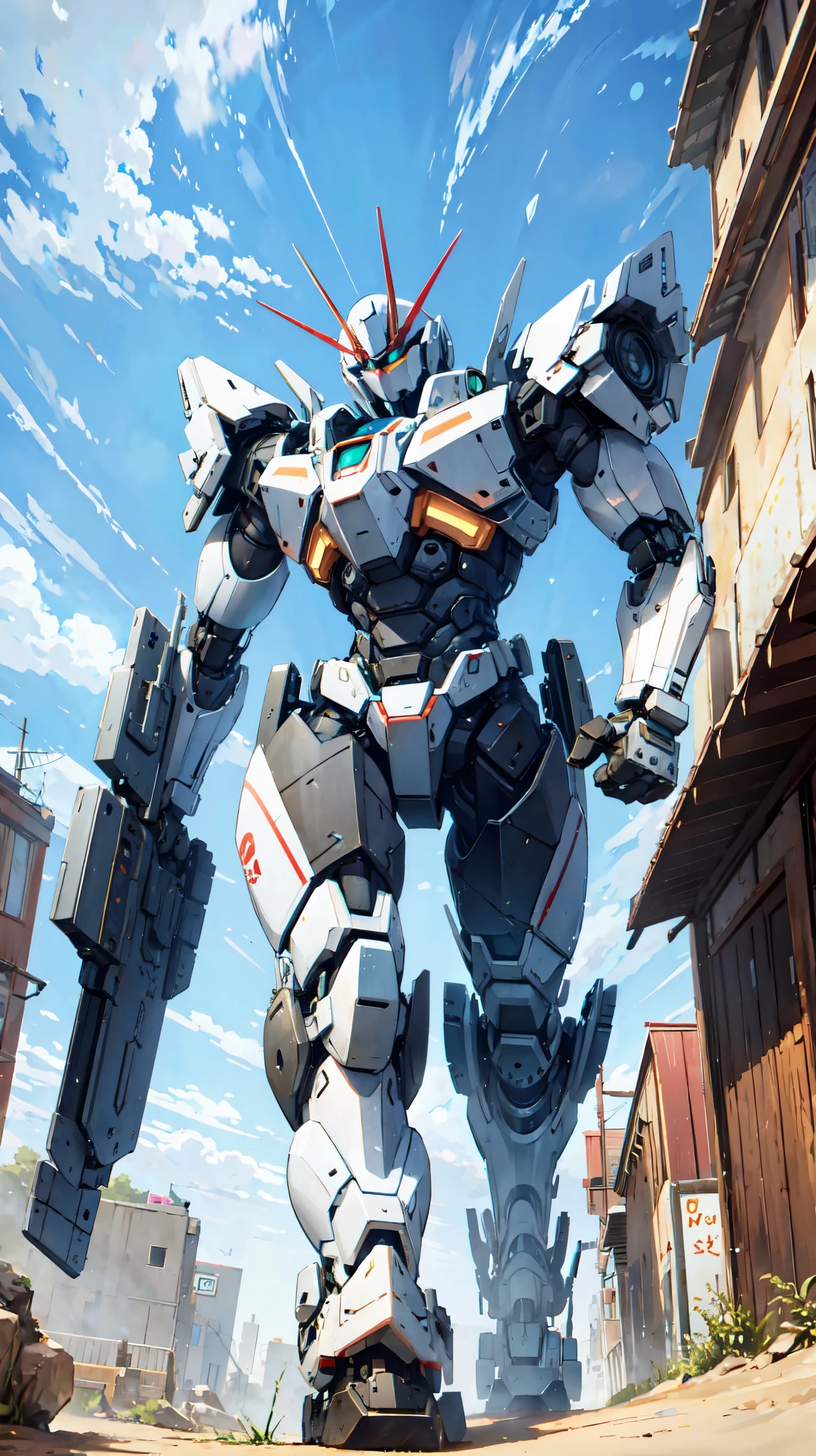 Giant Robot, no people