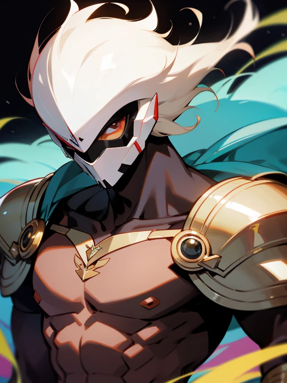 1 ,macho maduro,rosto bonito,homem bonito,armadura de couro marrom,cabelo castanho,ultra detalhe,Qualidade Haig,outline,Pearl skin,dynamic angle,japanese anime,