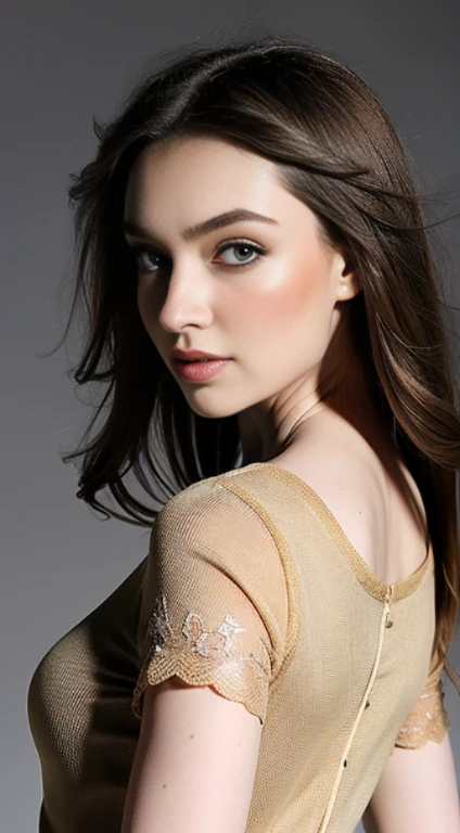 （Hyper Real）， （illustratio）， （A high resolution）， （8K）， （The is very detailed）， （Most Best Illustration）， （Beautiful and delicate eyes）， （best qualtiy）， （ultra - detailed）， （tmasterpiece）， （the wallpaper）， （Detailed face）， solo， huge ， （camel-toe）