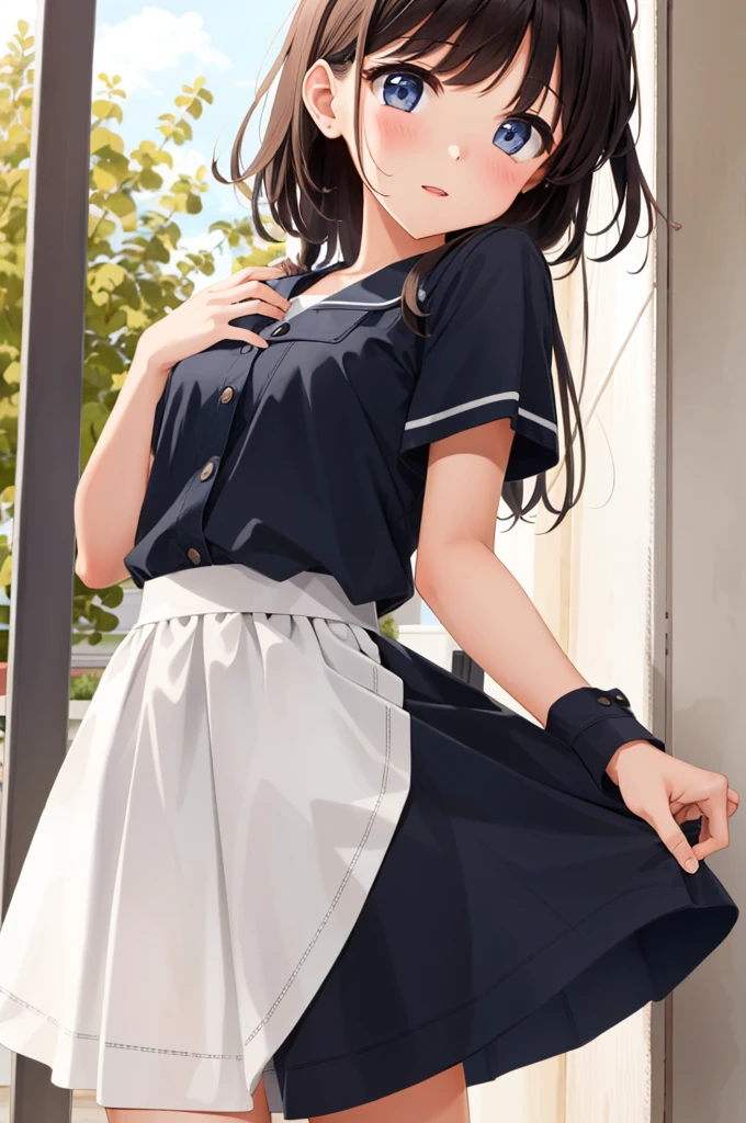 one girl