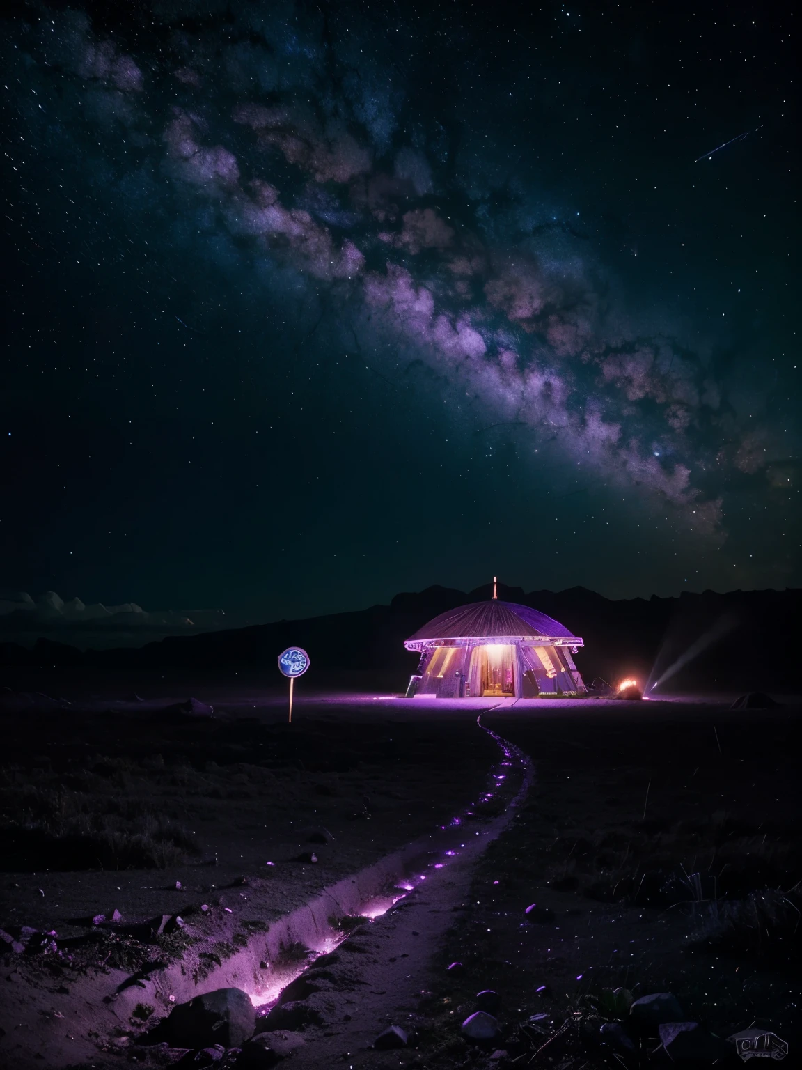 Purple sky with palm trees and road sign, Amazingly spectacular footage, subterranean Milky Way, Magical colors and atmosphere, Space Purple Space!, Magnificent and wonderful atmosphere, Milky Wayの滝, A gateway to another universe, Wonderful Milky Way, Infinite Psychedelic Waves, magic portal in the sky, Breathtaking, psychedelic sky, Milky Way, Fascinating, beautiful Milky Way, otherworldly visuals