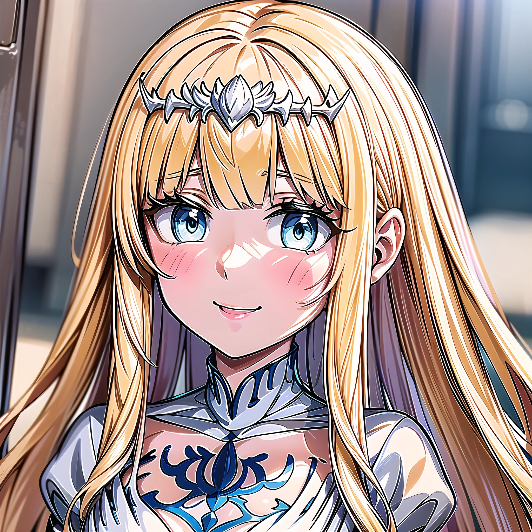 insanely detailed, absurdres, ultra-highres, ultra-detailed, best quality,
BREAK
happy smile
BREAK
45 angle,
standing, cowboy shot, looking at viewer
BREAK
slender, kawaii, perfect symmetrical face, ultra cute girl, ultra cute face, ultra detailed eyes, ultra detailed hair, ultra cute, ultra beautiful
BREAK
in schoolyard, depth of field, ultra detailed background
BREAK
medium breasts
BREAK
blonde hair, blue eyes, 1girl,solo, Calca, Calca Bessarez, blonde hair, extremely long hair, very long hair, white tiara, silver tiara, white dress, blue eyes, medium chest