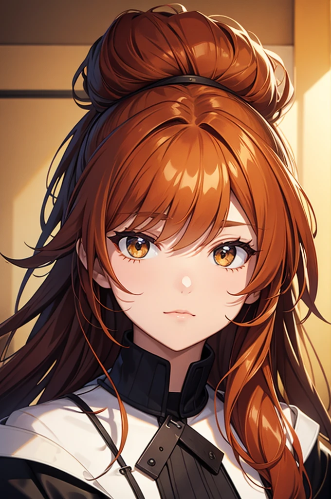 amber hair